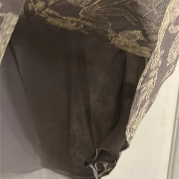 Lafayette 148 New York Gray and Blue Blouse - Picture 4 of 10